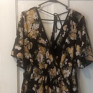 Yellow Rose Jumpsuit